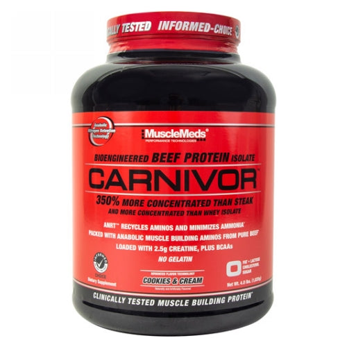 Muscle Meds, Carnivor Cookies & Cream, 4 lbs
