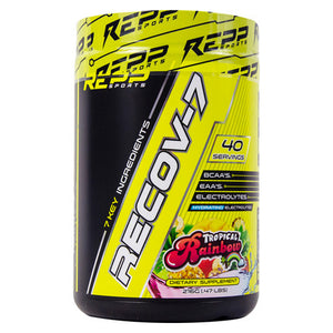 Repp Sports, Recov-7 Tropical Rainbow, 40 Servings
