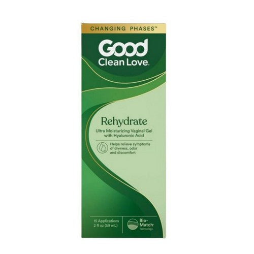 Good Clean Love, Rehydrate Ultra Moisturizing Vaginal Gel With Hyaluronic Acid, 2 Oz