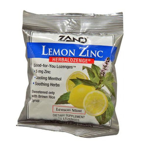 Zand, Herbalozenge Lemon Zinc, 15 Lozenges