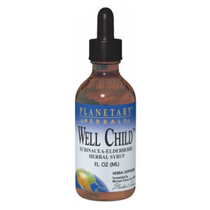 Planetary Herbals, Well Child Echinacea-Elderberry Syrup, 8 Oz