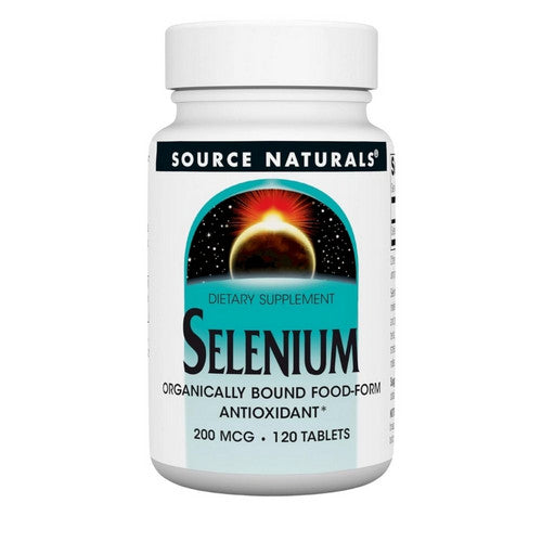 Source Naturals, Selenium, 200 MCG, 120 Tabs