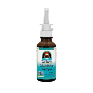 Source Naturals, Wellness Colloidal Silver Nasal Spray 10 Ppm, 10 ppm, 2 Oz
