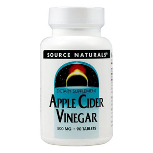 Source Naturals, Apple Cider Vinegar, 500 MG, 90 Tabs
