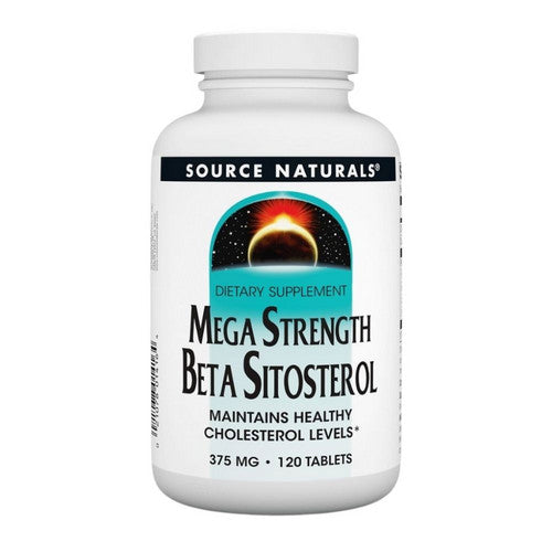 Source Naturals, Beta Sitosterol Mega Strength, 375 Mg, 120 Tabs