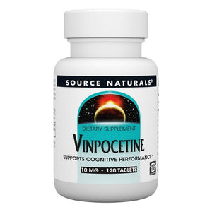 Source Naturals, Vinpocetine, 10 MG, 120 Tabs
