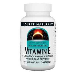 Source Naturals, Vitamin E, 400 IU, 100 Tabs