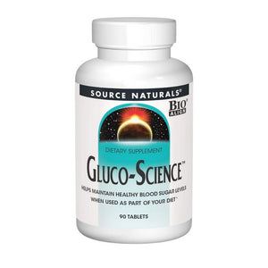 Source Naturals, Gluco-Science, 90 Tabs