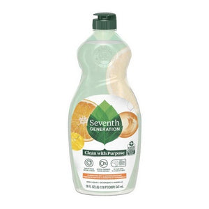 Seventh Generation, Dishwash Lemongrass Clementine, 19 Oz(Case Of 6)
