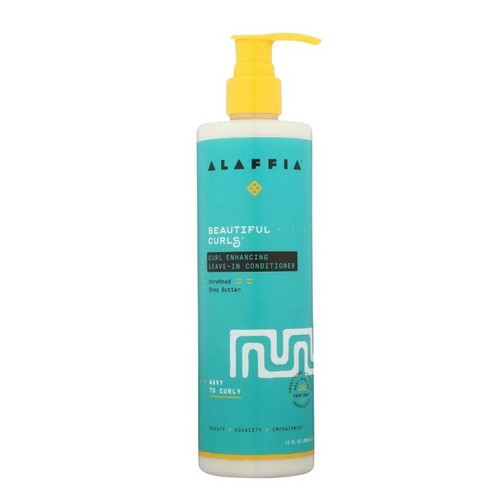 Alaffia, Beautiful Curls Curl Enhance Leave-In Conditioner, 12 Oz