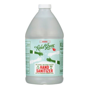 Rebel Green, Hand Sanitizer Unscented, 64 Oz