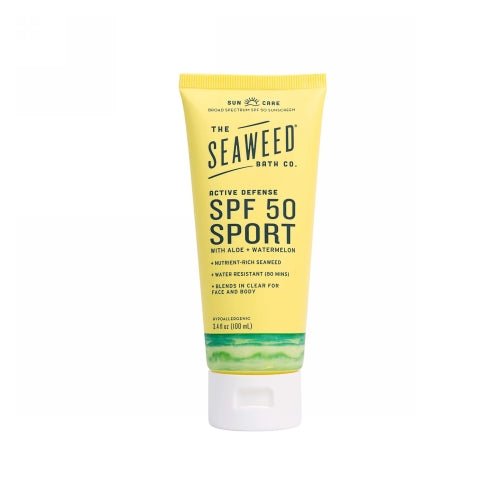 Sea Weed Bath Company, Active Defense SPF 50 Sport, 3.4 Oz