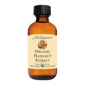 Flavorganics, Organic Hazelnut Extract, 2 Oz