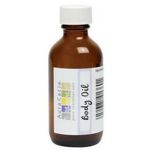 Aura Cacia, Amber Bottle With Writable Label, 2 Oz