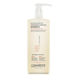 Giovanni Cosmetics, 50:50 Balanced Hydrating And Clarifying Shampoo, 24 Fl Oz