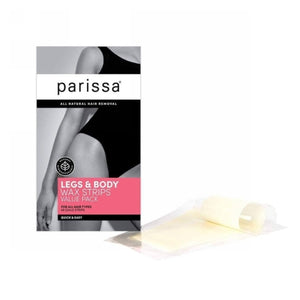 Parissa, Easy Legs And Body Wax Strips Value Pack, 48 Count