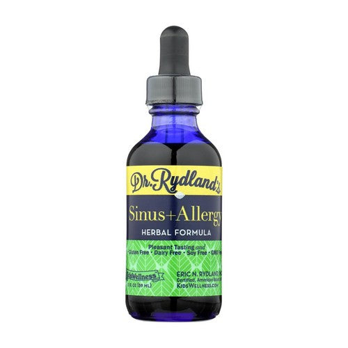 Dr. Rydland's, Kids Wellness Sinus Plus Allergy Herbal Formula Drops, 2 Oz