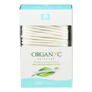 Organyc, Cotton Swab, 200 Count