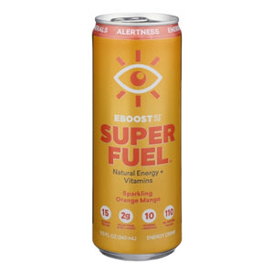 Eboost, Super Fuel Orange Mango, 12 Oz