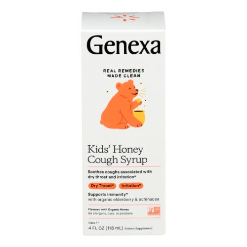 Genexa, Kids Cough Syrup Honey, 4 Oz