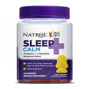 Natrol, Kids Sleep Plus Calm Strawberry, 60 Gummies