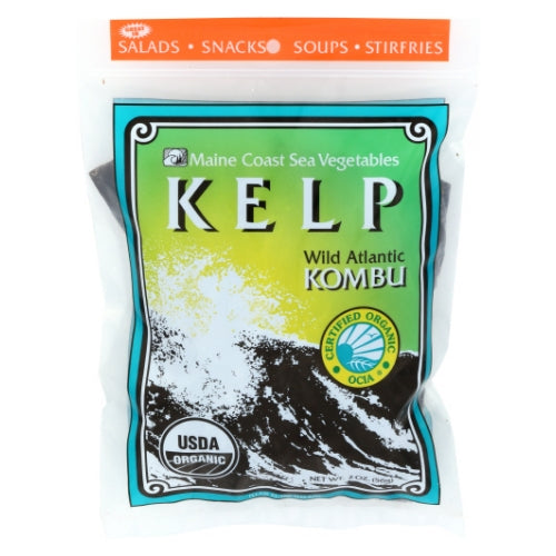 Maine Coast Sea Vegetables, Organic Kelp Wild Atlantic Kombu, 2 Oz