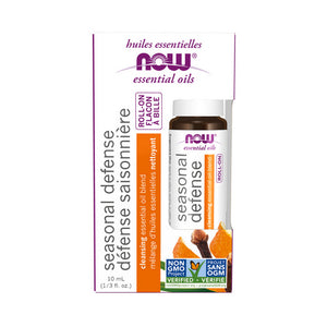 Now Foods, Seasonal Defense Roll-On Cleansing Essential Oil Blend, 10 ml