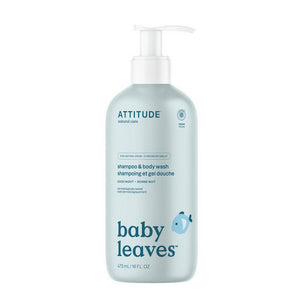 Attitude, Baby Leaves Shampoo And Body Wash Good Night, 16 Oz