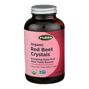 Flora, Organic Red Beet Crystals, 7 Oz