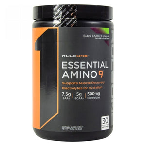 Rule 1, Essential Amino 9 Black Cherry Limeade, 12.2 Oz