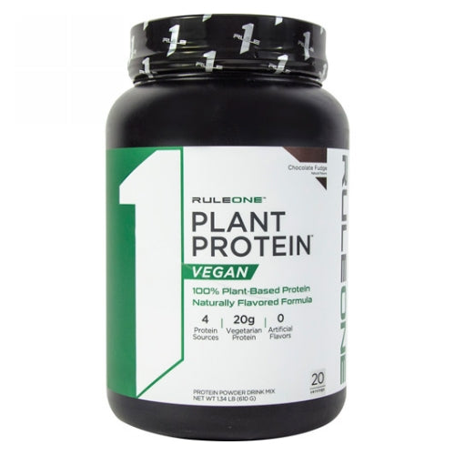 Rule 1, R1 Plant Protein Chocolate Fudge, 1.34 Lbs