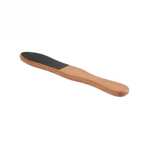 Bass Brushes, Deluxe Foot File Bamboo Handle Dark Finish, 1 Count