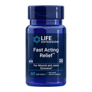 Life Extension, Fast Acting Relief, 60 Softgels