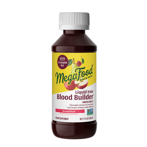 MegaFood, Blood Builder Liquid Iron Once Daily, 7.7 Oz