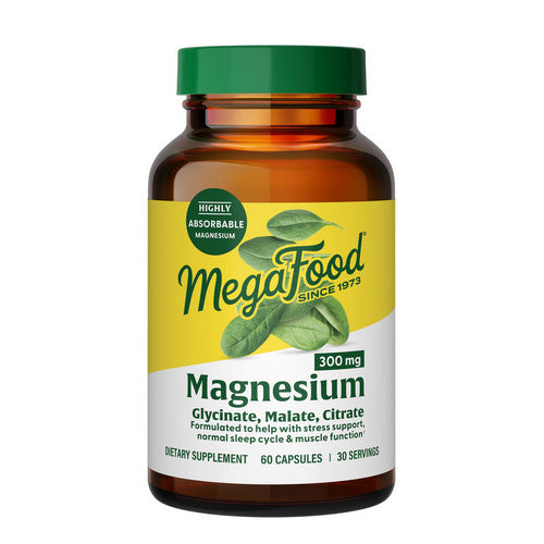MegaFood, Magnesium, 300 Mg, 60 Tabs