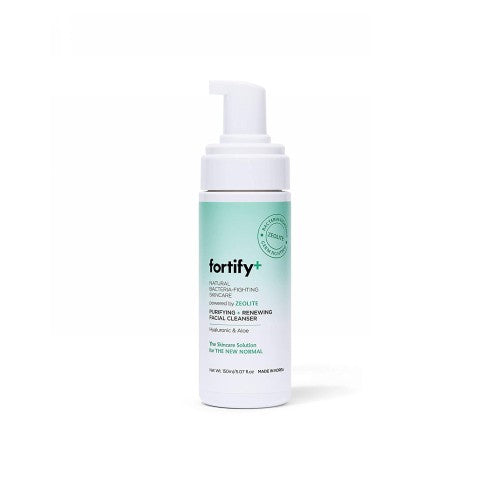Fortify, Natural Germ Fighting Skincare Purifying And Renewing Facial Cleanser Unscented, 5.07 Oz