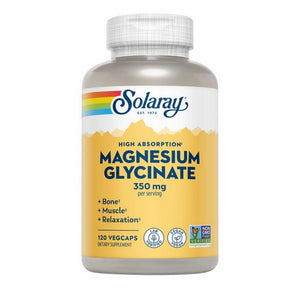 Solaray, High Absorption Magnesium Glycinate, 350 Mg, 120 Veg Caps
