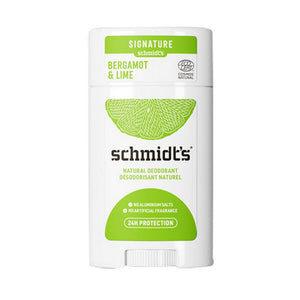 Schmidt's Deodorant, Deodorant Bergamot And Lime, 2.65 Oz