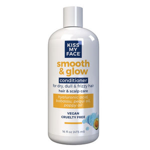 Kiss My Face, Smooth and Shine Conditioner Glow, 12 Oz