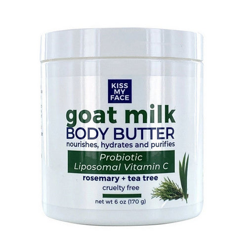 Kiss My Face, Butter Body Rosemary Tea, 6 Oz