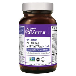 New Chapter, One Daily Prenatal Multivitamin 35 Plus, 30 Veg Tabs