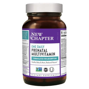 New Chapter, One Daily Prenatal Multivitamin, 60 Tabs