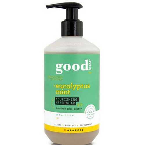 Alaffia, Hand Soap Eucalyptus Mint, 12 Oz