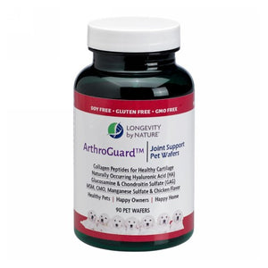 Longevity by Nature, Arthroguard Joint Support Pet Wafers, 90 Count