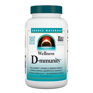 Source Naturals, Wellness D-mmunity, 120 Veg Caps