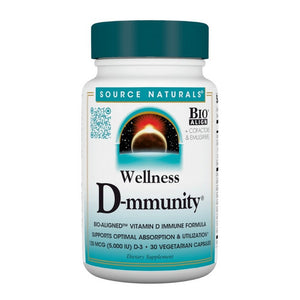 Source Naturals, Wellness D-mmunity, 30 Veg Caps
