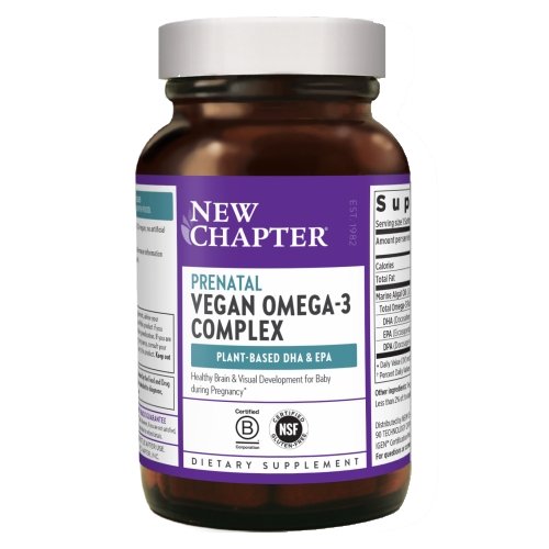 New Chapter, Prenatal Vegan Omega-3 Complex, 325 Mg, 90 Veg Tabs