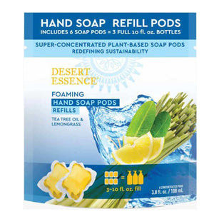 Desert Essence, Hand Wash with Fragrance of Lemongrass, 3.8 Oz