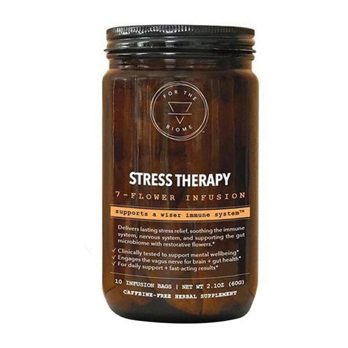 For The Biome, Stress Therapy 7 Flower Infusion, 10 Count