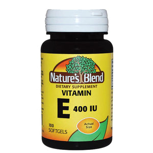 Nature's Blend, Vitamin E, 180 Mg, 100 Softgels